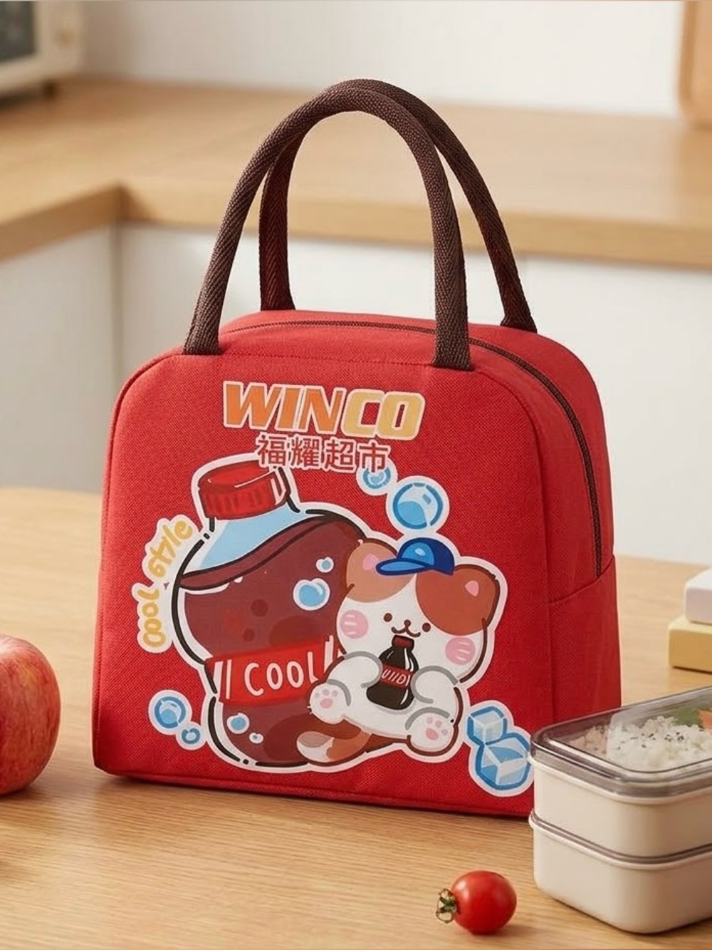 Insulated Lunch Bag – Cat